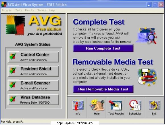 mai noua versiune a unui antivirus gratuit pentru 
