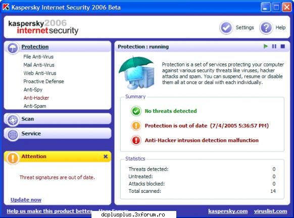 versiune a solutii de securitate web kaspersky internet kaspersky internet security