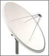 prime focus (pfa)
the prime focus antenna (parabolic antenna) is a satellite antenna which is